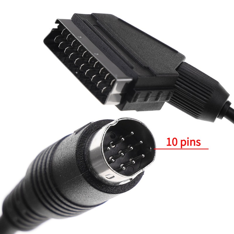 Controller Extension Cord - 1,8m Scart-kabel voor Sega Saturn-controller, audio-video-kabel