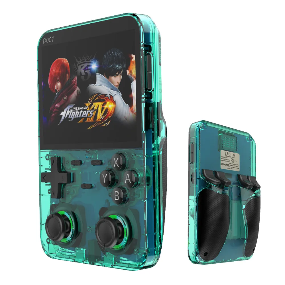 Retro Gaming Console Handheld - D007 Draagbare videogameconsoles 3,5 inch IPS-scherm