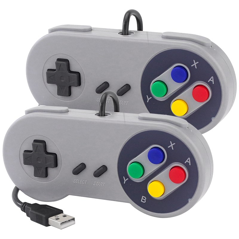 Retro Gaming Raspberry Pi 5 - 2 STUKS USB Gamepad Gaming Joystick