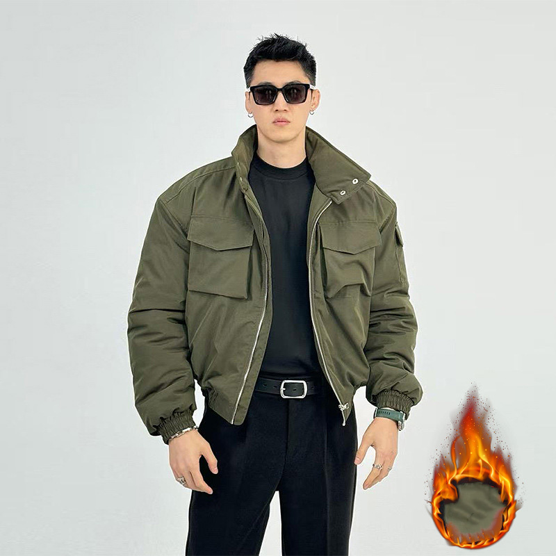 Retro Gaming Jacket - 2025 Herfst Winter Mannen Bomberjack Amerikaanse