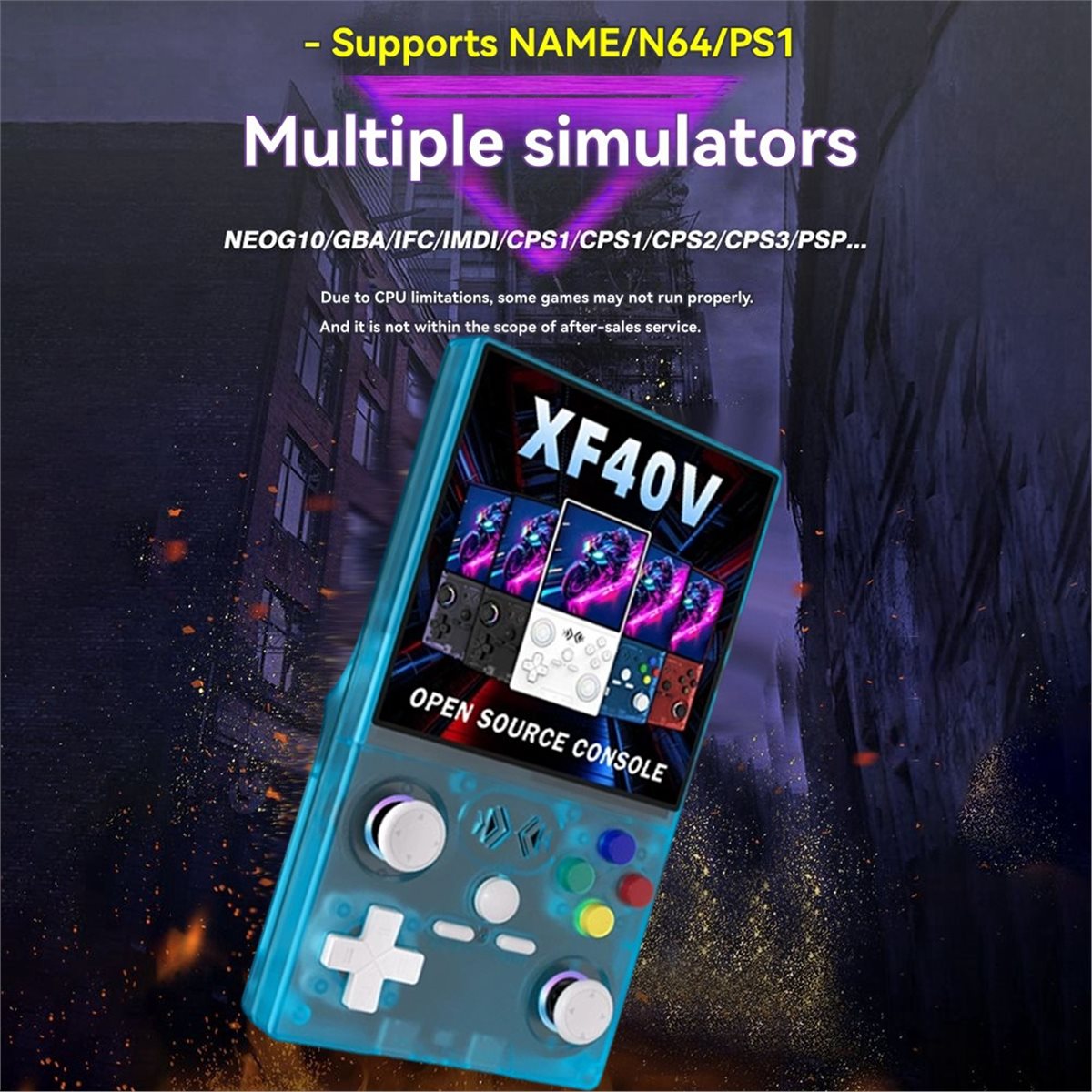 Retro Gaming Console Handheld - A86G NIEUWE XF40V Retro Handheld Game