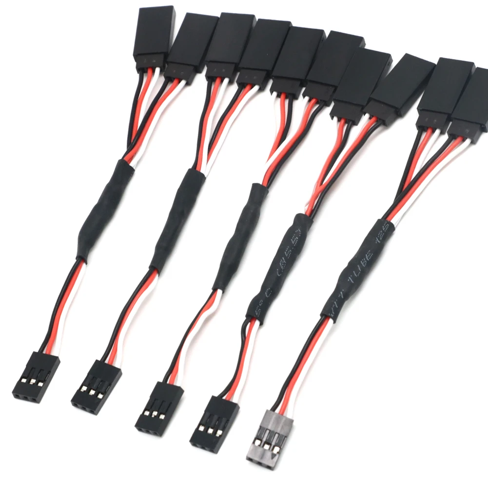 Controller Extension Cord - 5PCS 100/150/200/300/500mm RC Servo Y Verlengsnoer