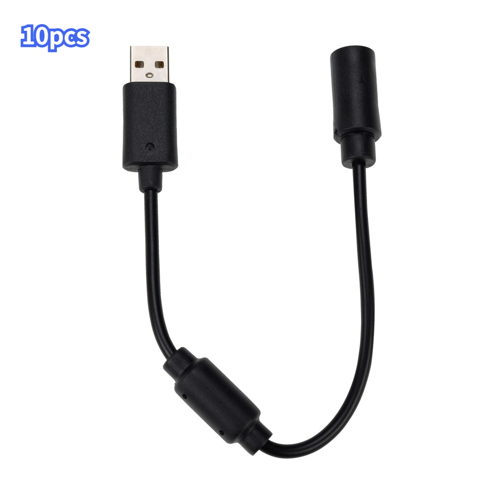 Controller Extension Cord - 10 stks 26 cm Zwart USB