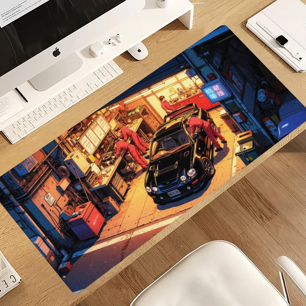 Retro Gaming Shops - Retro Reparatiewerkplaats Raceauto Muismat Pc Gaming