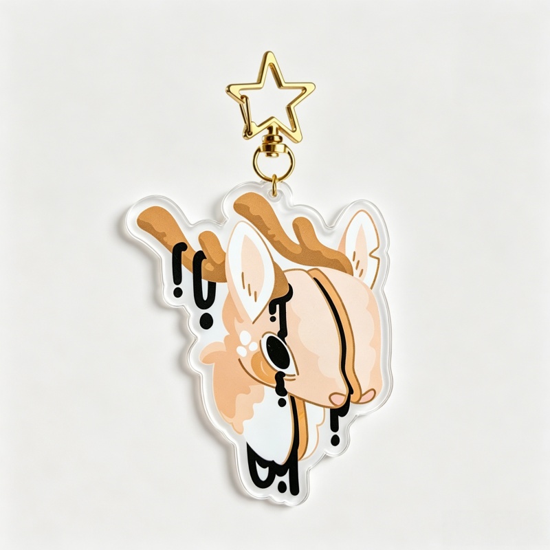 Dripping Gore Deer Acryl sleut - Retro Gaming Keychain recensie en prijs