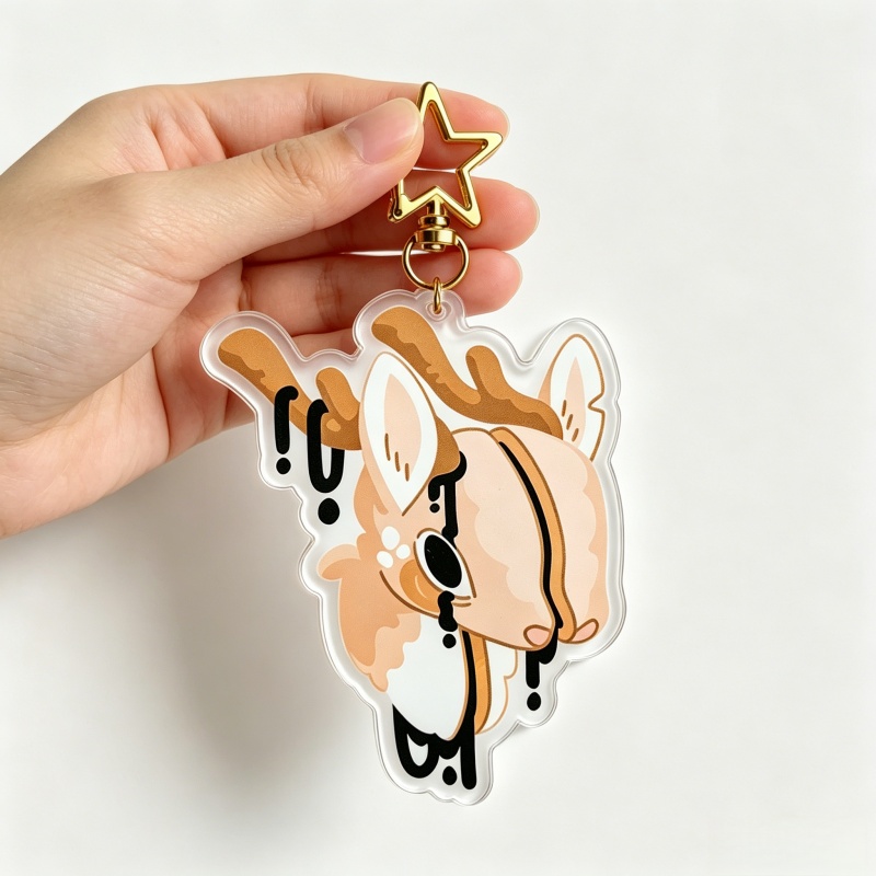 Dripping Gore Deer Acryl sleut - Retro Gaming Keychain recensie en prijs
