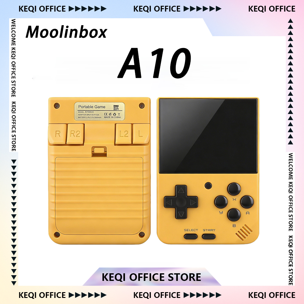 Moolinbox A10 Mini Retro Open  - Retro Gaming Console Handheld recensie en prijs