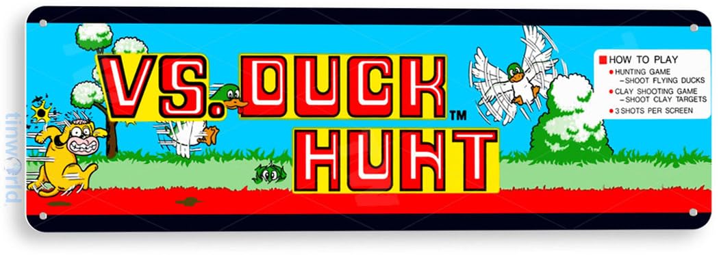 Tinnen Bord Duck Hunt Arcade F - Retro Gaming Shops recensie en prijs