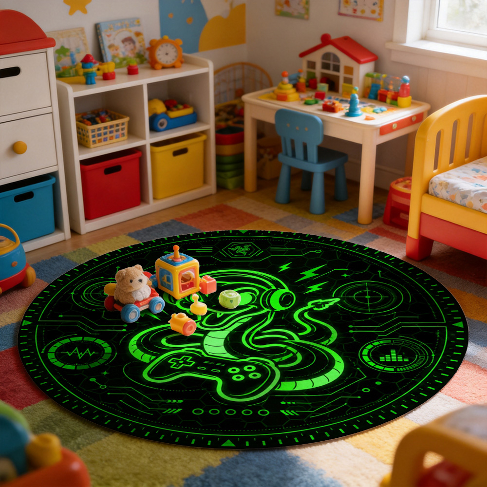 Neongroene gamingmat, muismat  - Retro Gaming Xl recensie en prijs