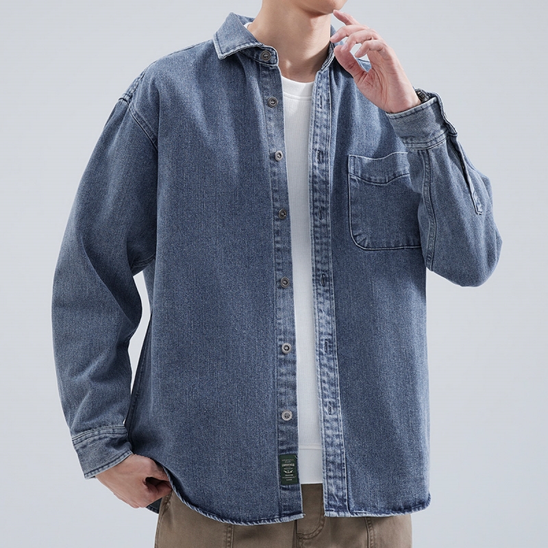 Denim overhemd heren met lange - Retro Gaming Jacket recensie en prijs