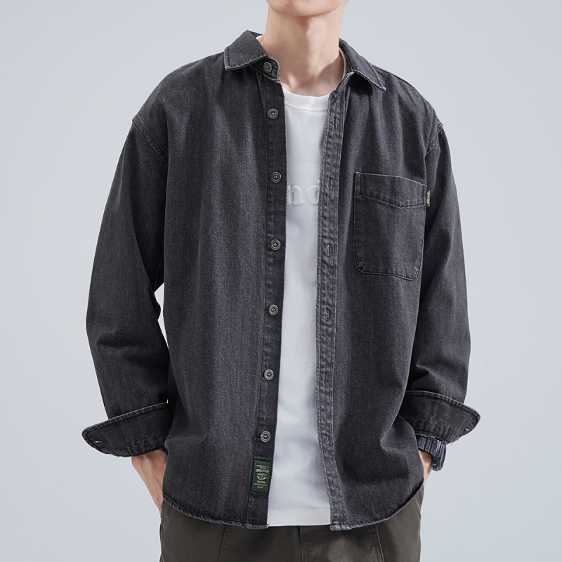Denim overhemd heren met lange - Retro Gaming Jacket recensie en prijs