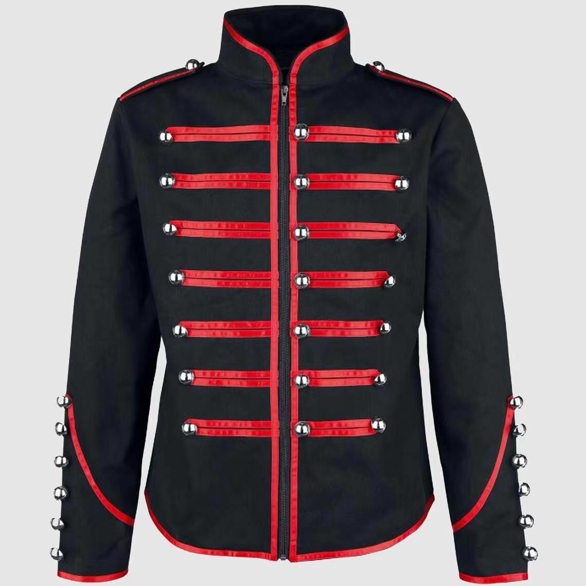 Heren Steampunk Gotische Milit - Retro Gaming Jacket recensie en prijs