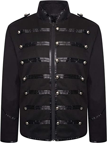 Heren Steampunk Gotische Milit - Retro Gaming Jacket recensie en prijs