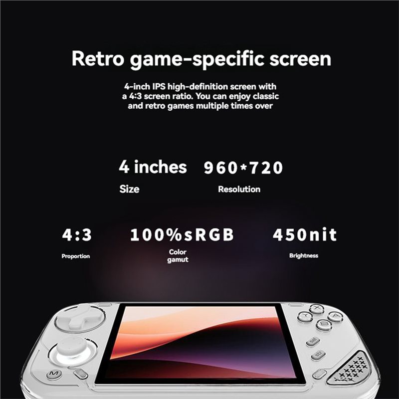 Draagbare gameconsole met een  - Retro Gaming Console Handheld recensie en prijs