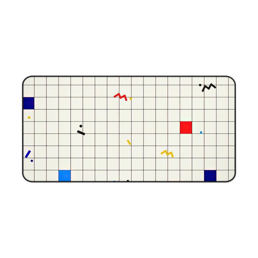 Retro Geometrische Grid Bureau - Retro Gaming Xl recensie en prijs