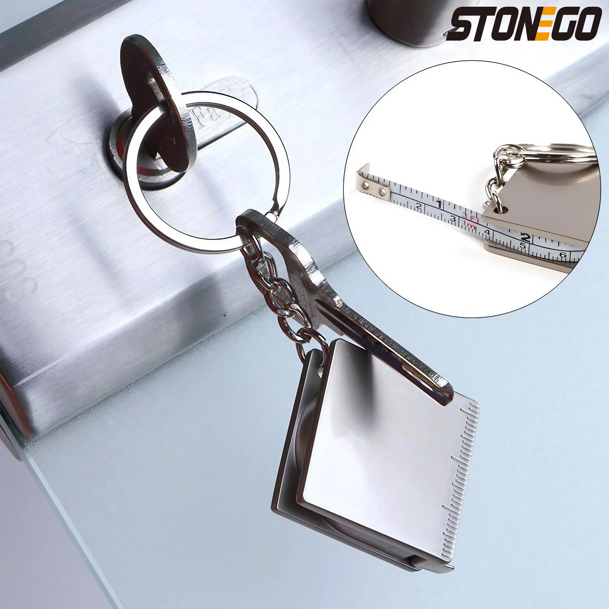 STONEGO 1PC Mini roestvrijstal - Retro Gaming Keychain recensie en prijs