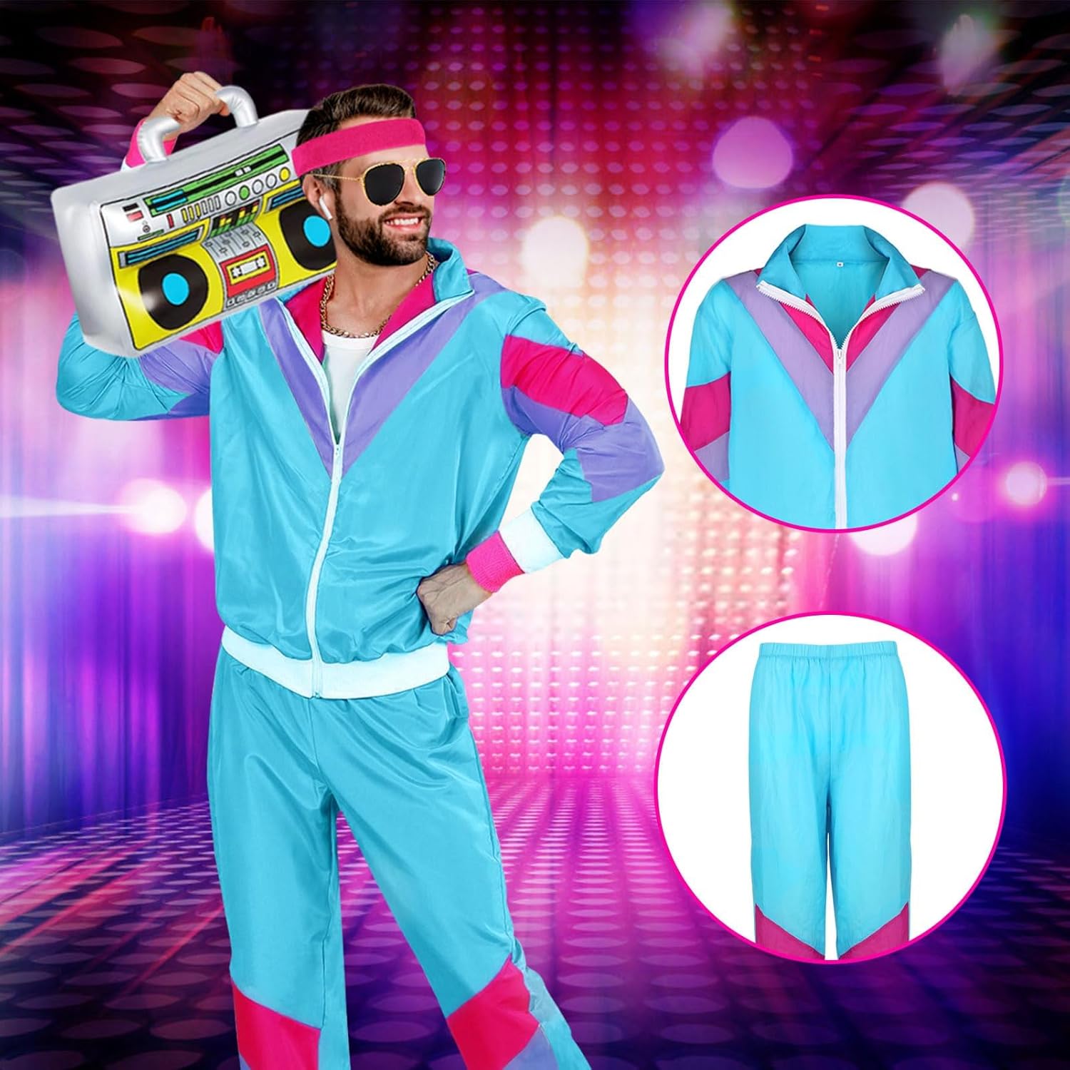 Jaren '80 Jaren '90 Verkleedko - Retro Gaming Jacket recensie en prijs