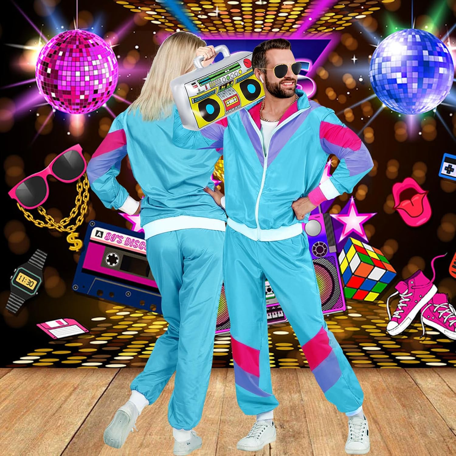 Jaren '80 Jaren '90 Verkleedko - Retro Gaming Jacket recensie en prijs