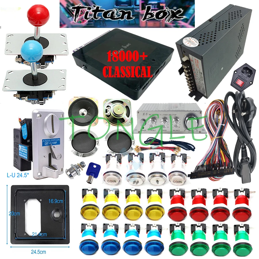 2 Spelers Titan Box 18000 + in - Retro Gaming Cabinet recensie en prijs