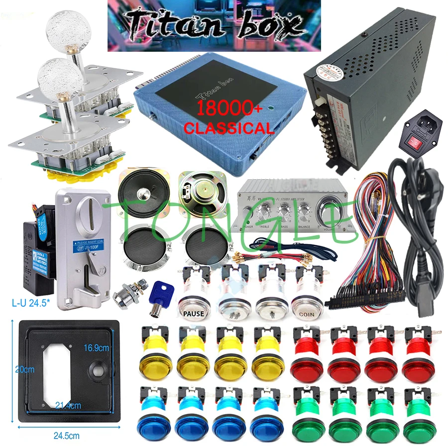 2 Spelers Titan Box 18000 + in - Retro Gaming Cabinet recensie en prijs