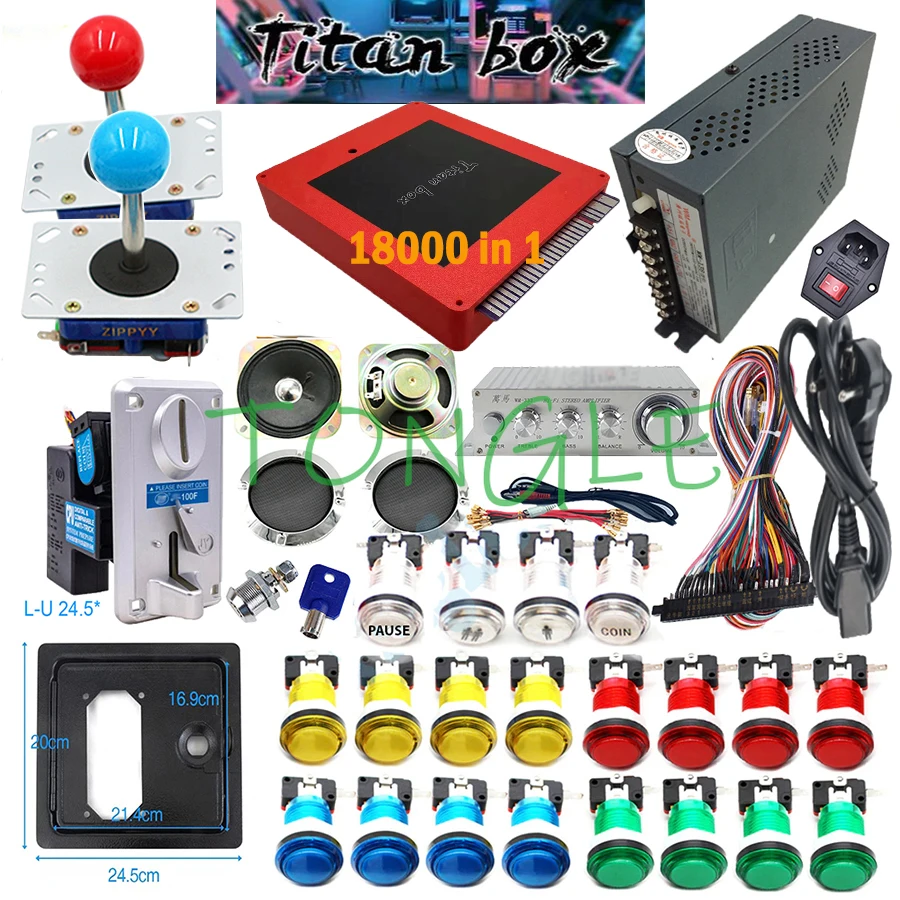 2 Spelers Titan Box 18000 + in - Retro Gaming Cabinet recensie en prijs