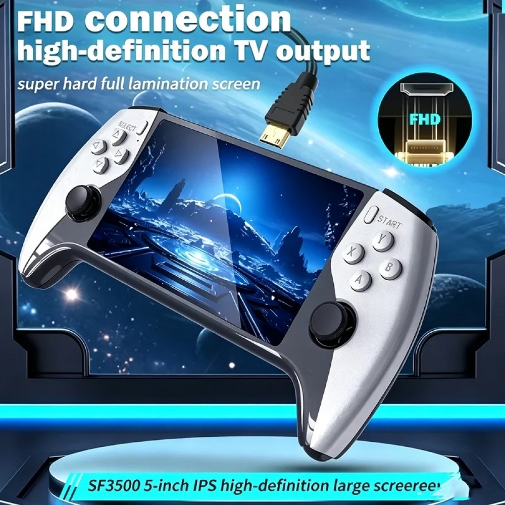 SF3500 5 inch Handheld Game Co - Retro Gaming Console Handheld recensie en prijs