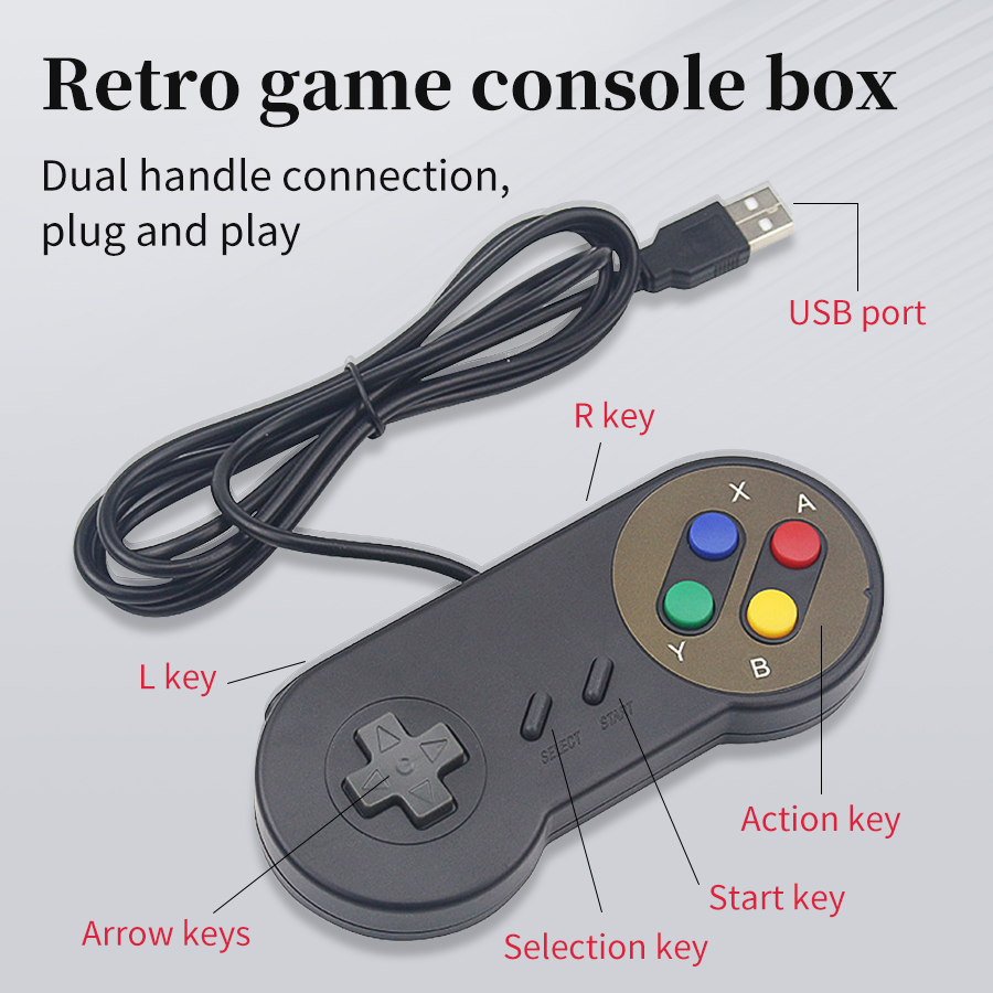 Plug-and-play USB-gamepad voor - Retro Gaming Raspberry Pi 5 recensie en prijs
