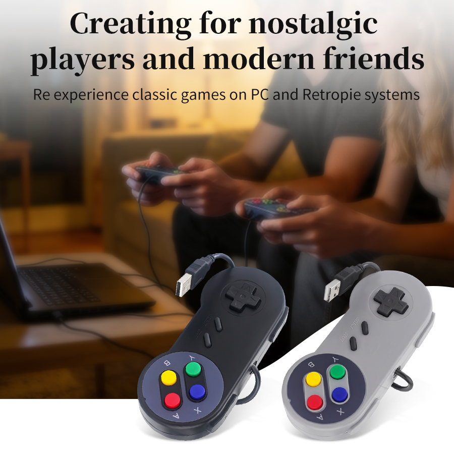 Plug-and-play USB-gamepad voor - Retro Gaming Raspberry Pi 5 recensie en prijs
