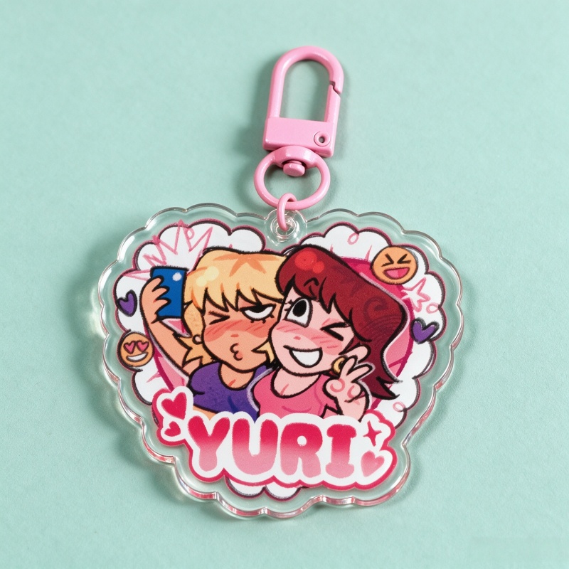 Yuri Time acryl sleutelhanger  - Retro Gaming Keychain recensie en prijs